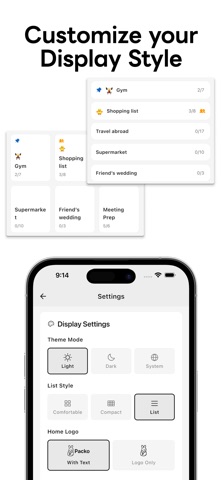 Packo - TODO & Shared Lists Screenshot 4 of 6