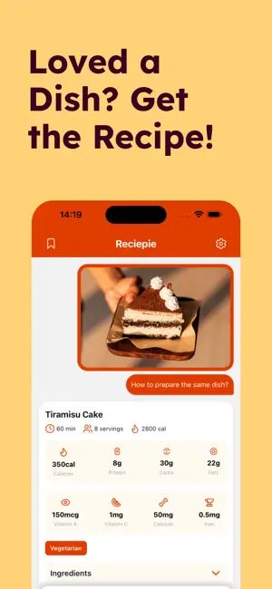 Reciepie screenshot 3