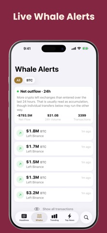 Blipkey: Crypto News & AI iPhone screenshot