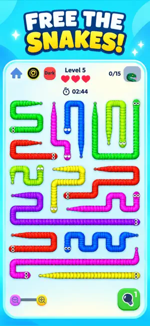 Snake Escape: Puzzle Maze screenshot 4