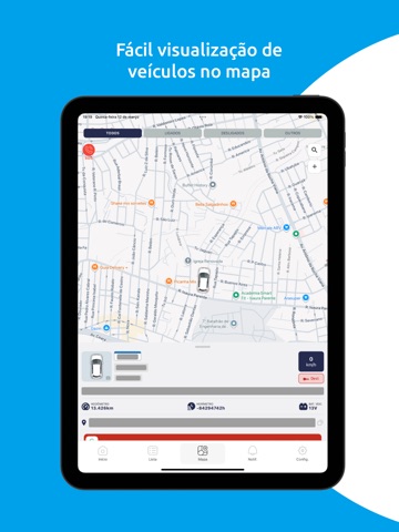 Localizador Sat iPad screenshot