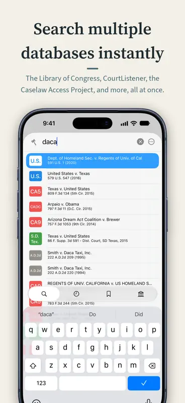 Case Viewer: find & read cases screenshot 1 of 6
