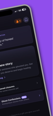 Ghosted Closure AI screenshot