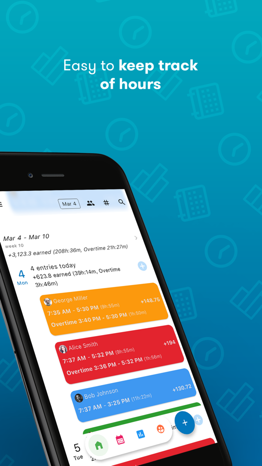 #3. Timesheet: Work Hours Tracker (iOS) 由: Jakub Takac