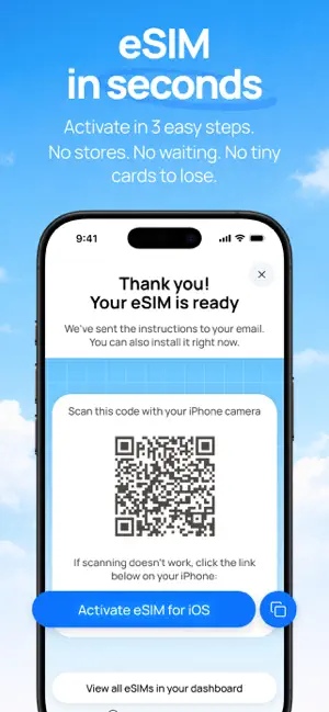 HiLibre: eSIM Card for Travel screenshot 3