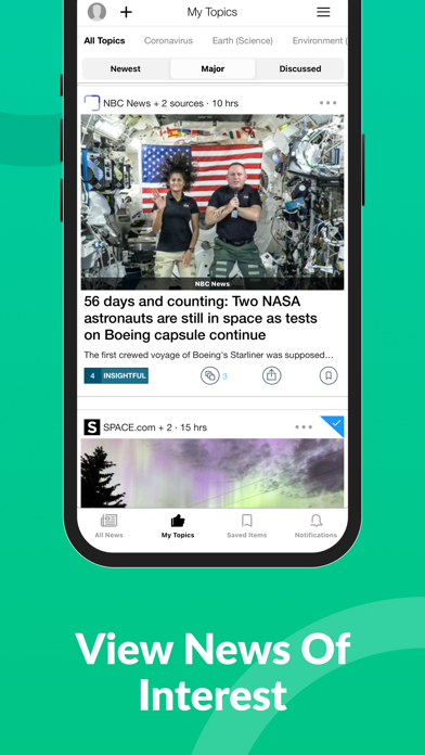 Science News & Discoveries Screenshot