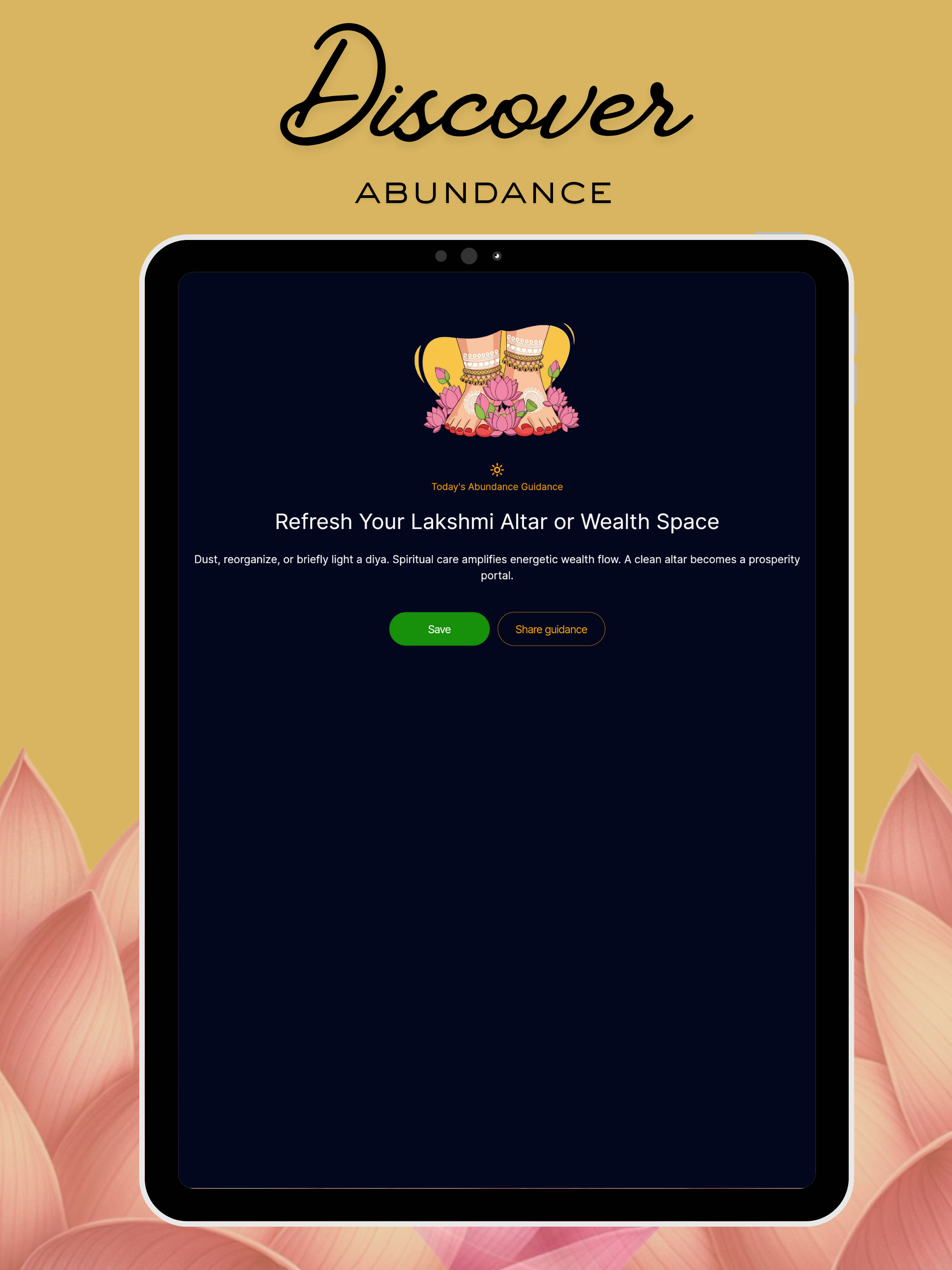 Lakshmi Abundance Guidance