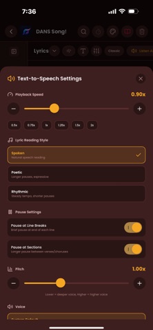 SongFlow! screenshot