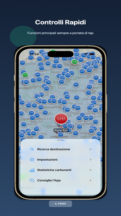 Il Pieno: prezzi carburante iPhone screenshot 3