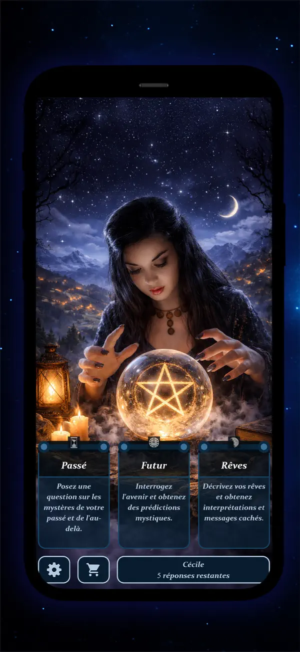 Screenshot #1 pour Liliana voyance mystique