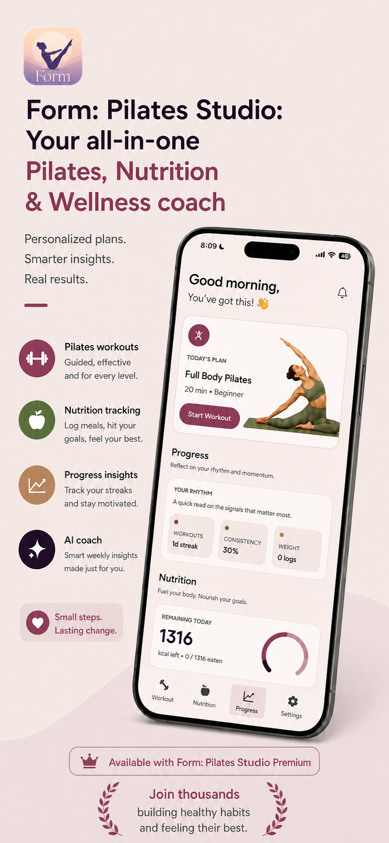 Form: Pilates Studio screenshot 3