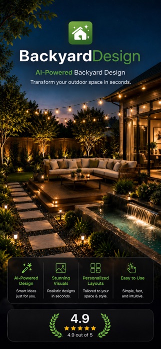 Backyard Design AI Screenshot 1 of 7