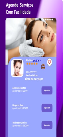 Agendei Serviços e Produtos screenshot