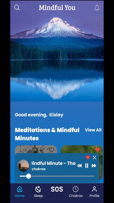 MindfulYou Meditations Screenshot