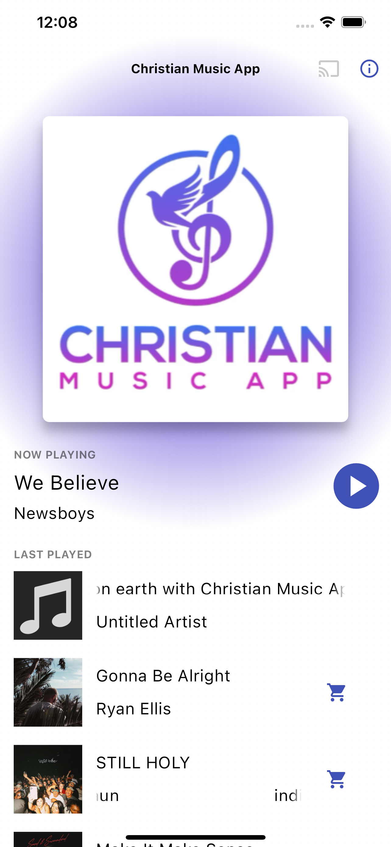 Christian Music App