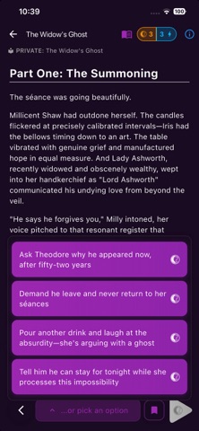Infiniteer Interactive Fiction Screenshot 7 of 8