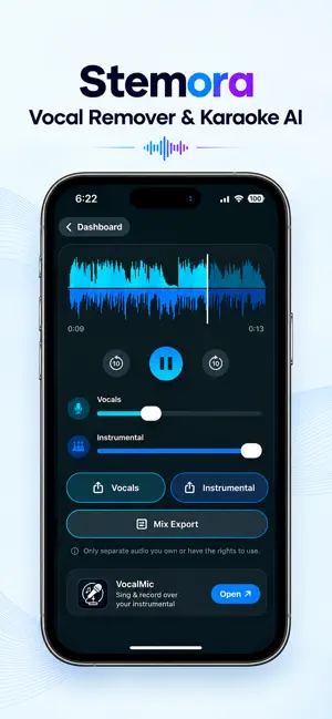 Vocal Remover, Karaoke Maker screenshot 1
