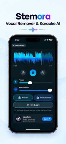 Vocal Remover - Stemora Screenshot 1 of 3