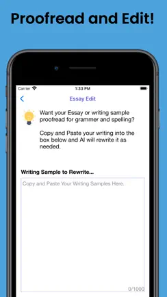 Essay Writer Pro - AI Helper iPhone image 4