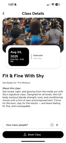 LVL UP FITNESS SOLUTIONS iPhone screenshot