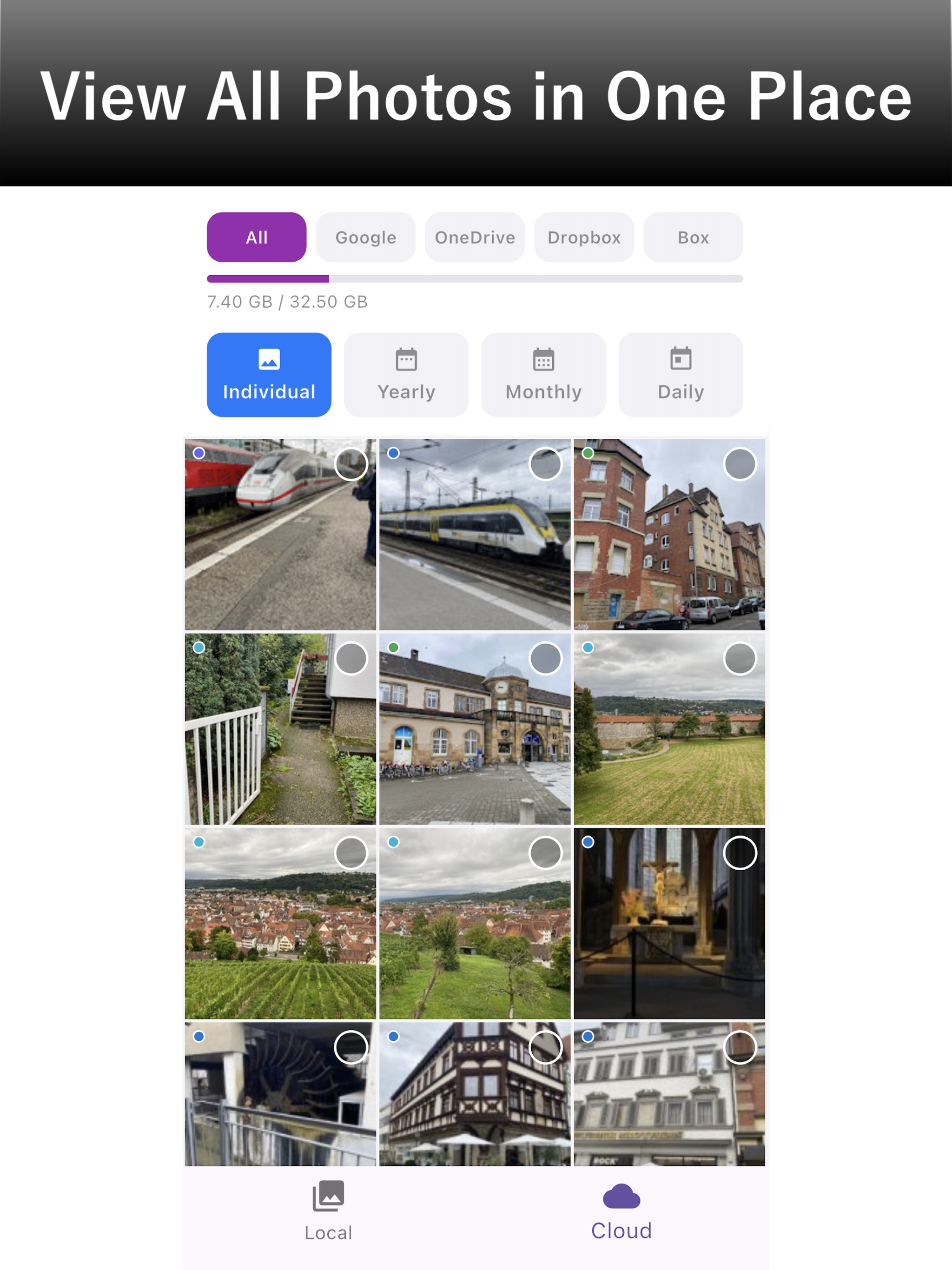Cloud Photos & Videos Manager