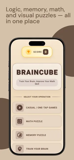 Braincube Math Puzzle screenshot 3