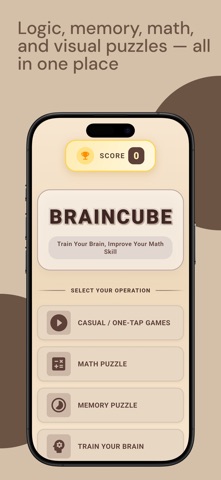 Braincube Math Puzzle Screenshot 3 of 8