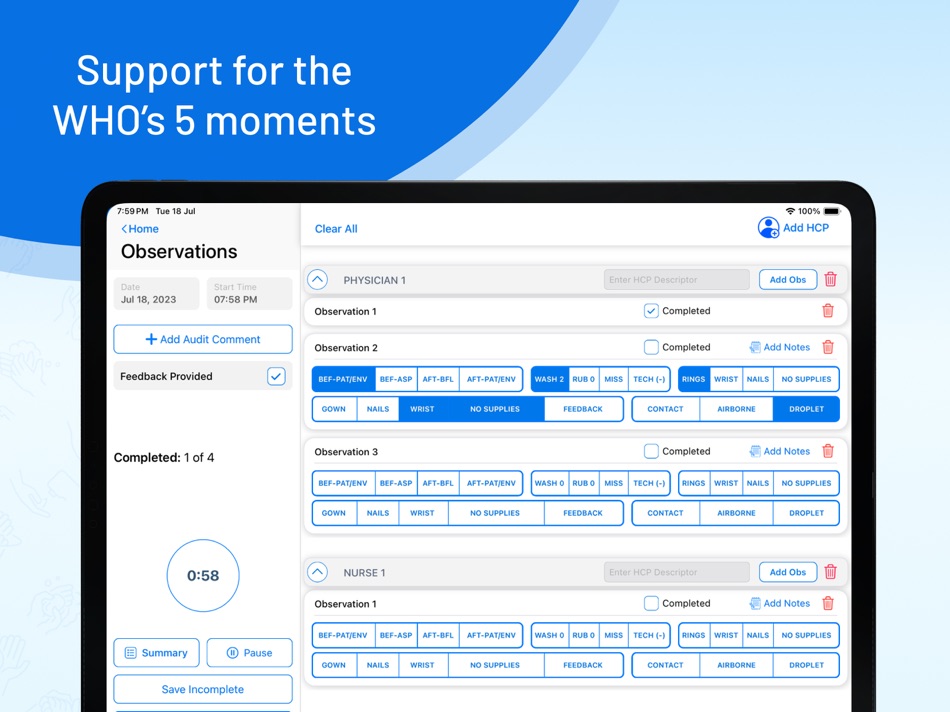 #3. CleanHands® Audit (iOS) 由: Crede Technologies Inc.