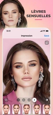 FaceApp: Editor facial idéal App Store preview screenshot 4