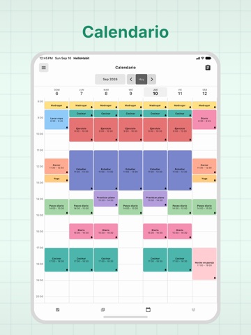 HelloHabit - Habit Tracker iPad screenshot 5