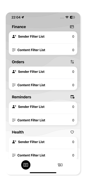 ‎Message Keyword Filter Screenshot