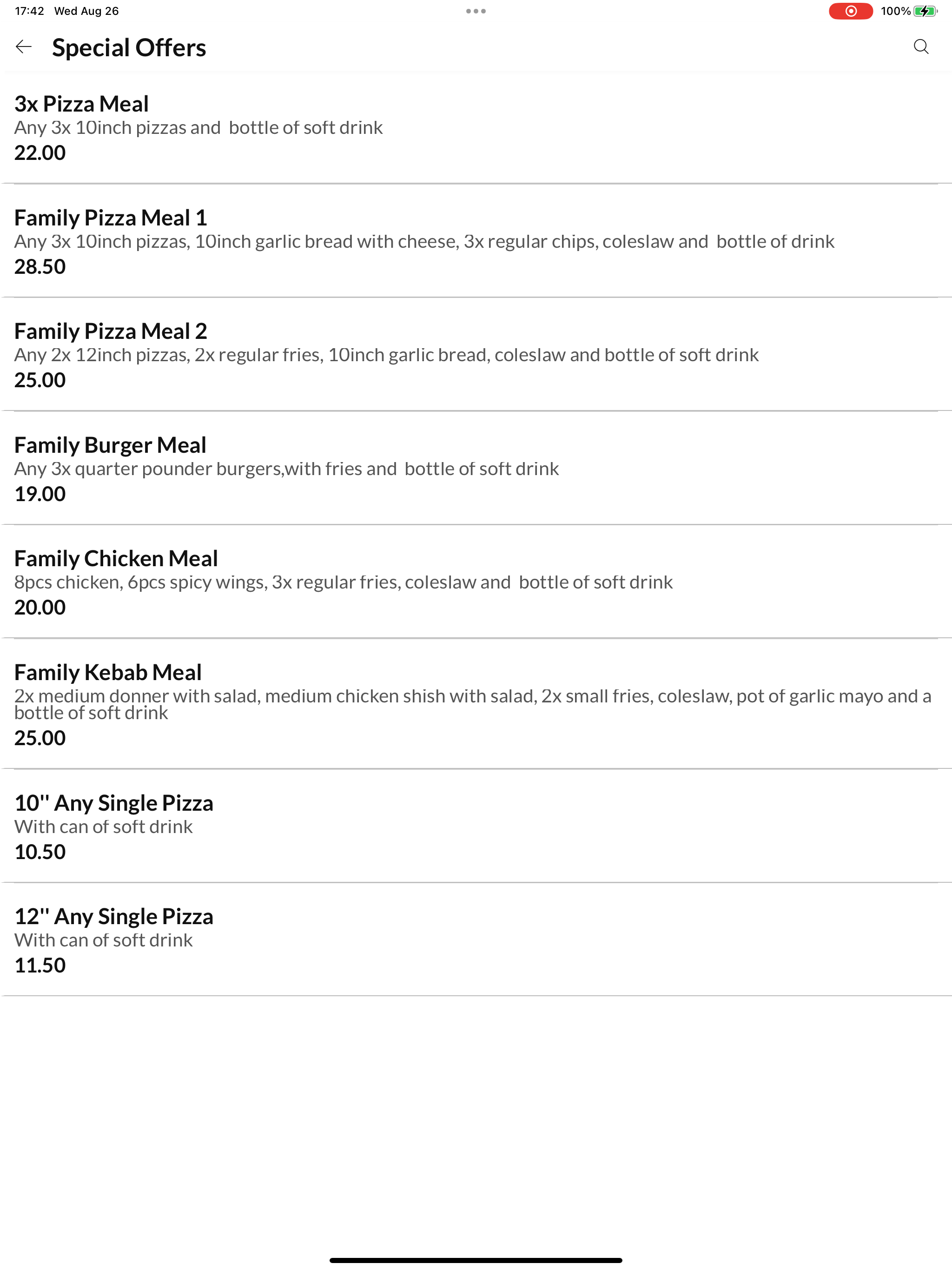 Rainbow Pizza And Kebabs. screenshot 7