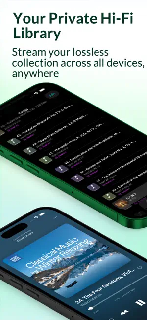 lumina - HiFi player screenshot 1