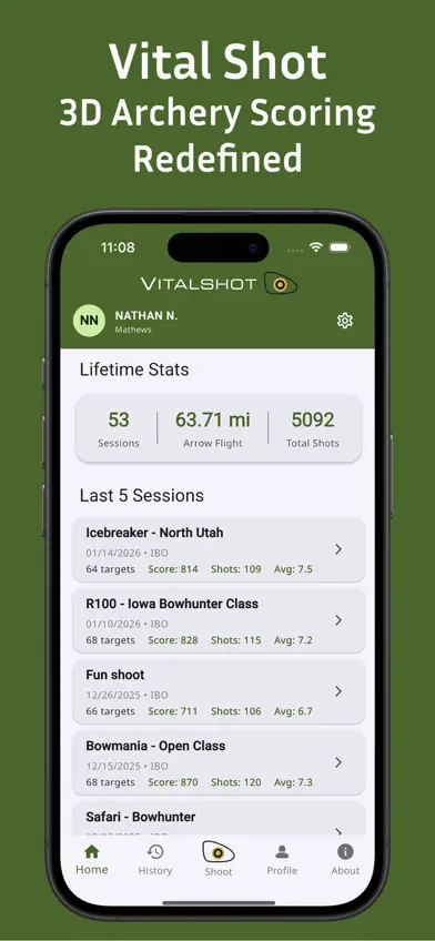 Vital Shot 3D Archery screenshot 1