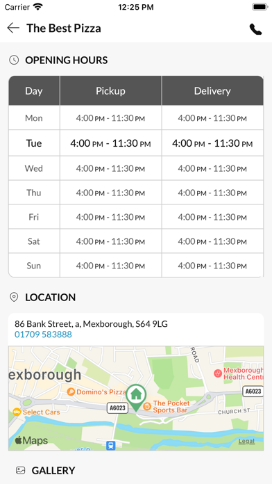The Best Pizza - Mexborough Screenshot