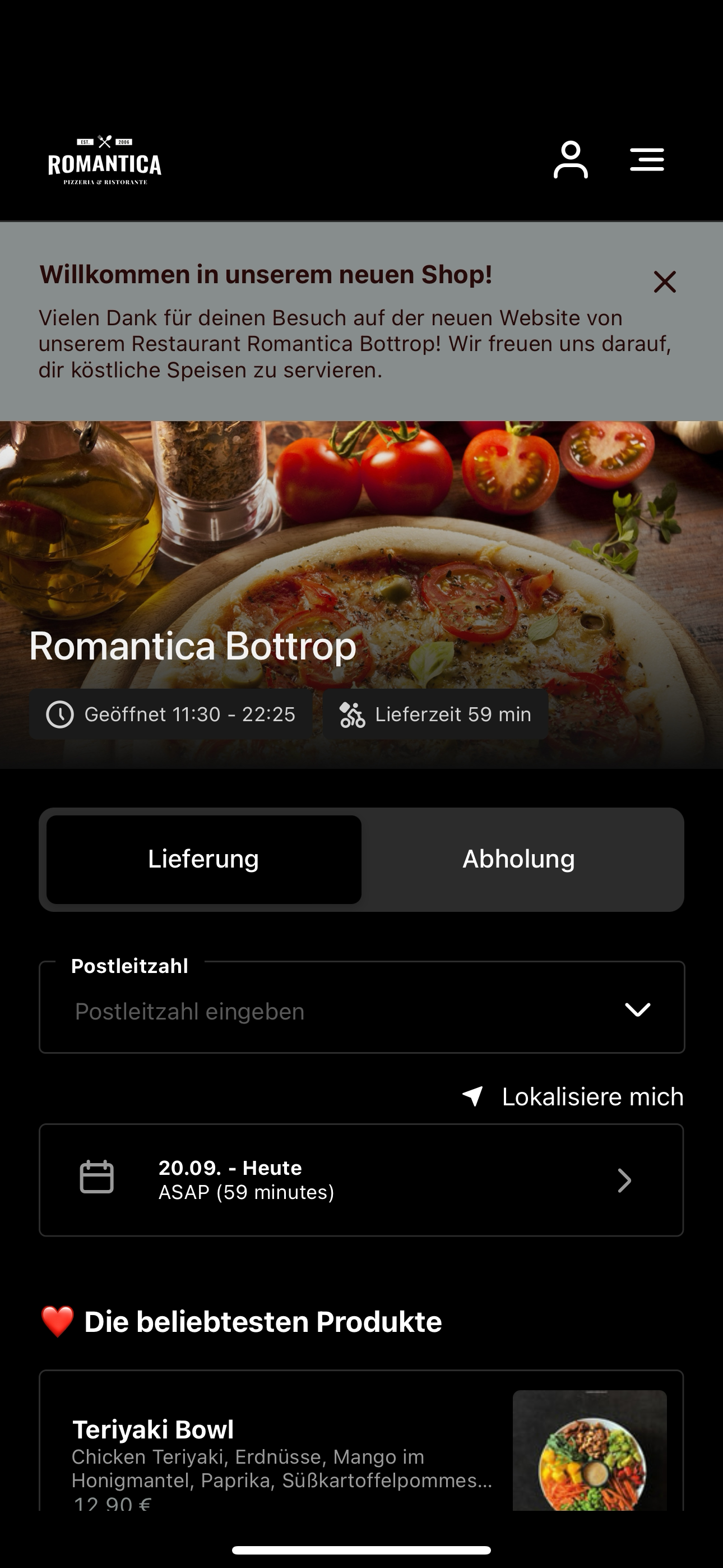 Pizzeria Romantica Bottrop
