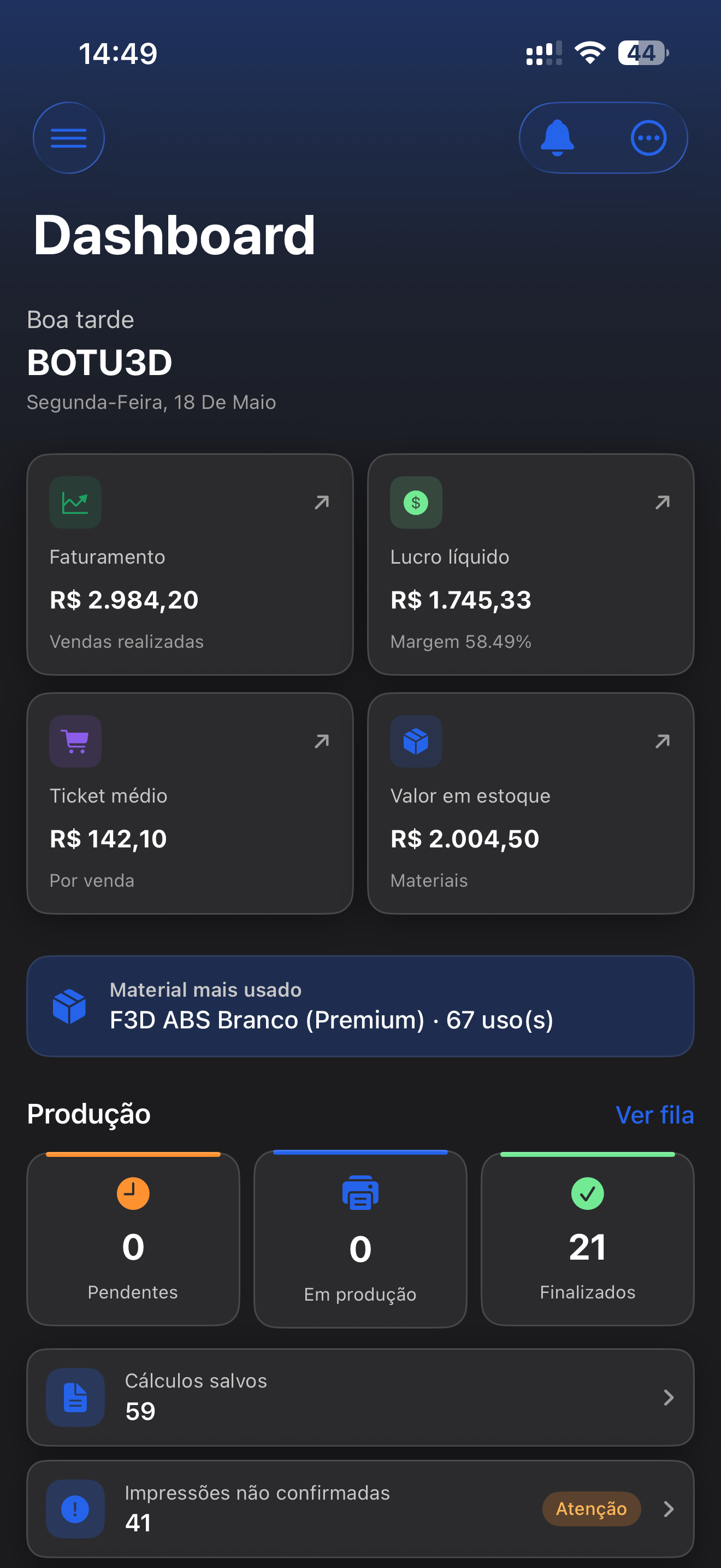 3DIdeas | Calculadora 3D