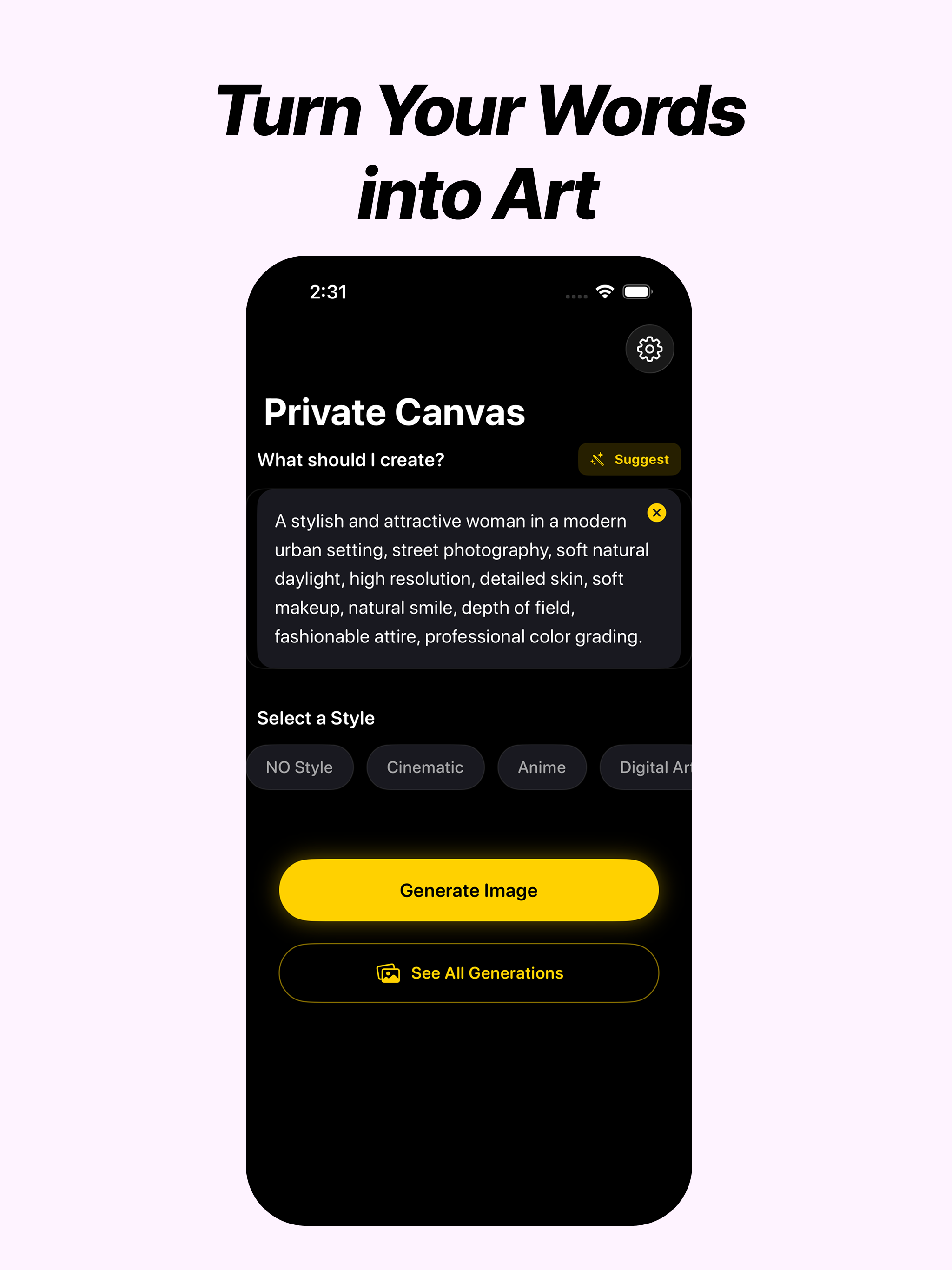 Local AI Art: PocketDiffusion screenshot 12