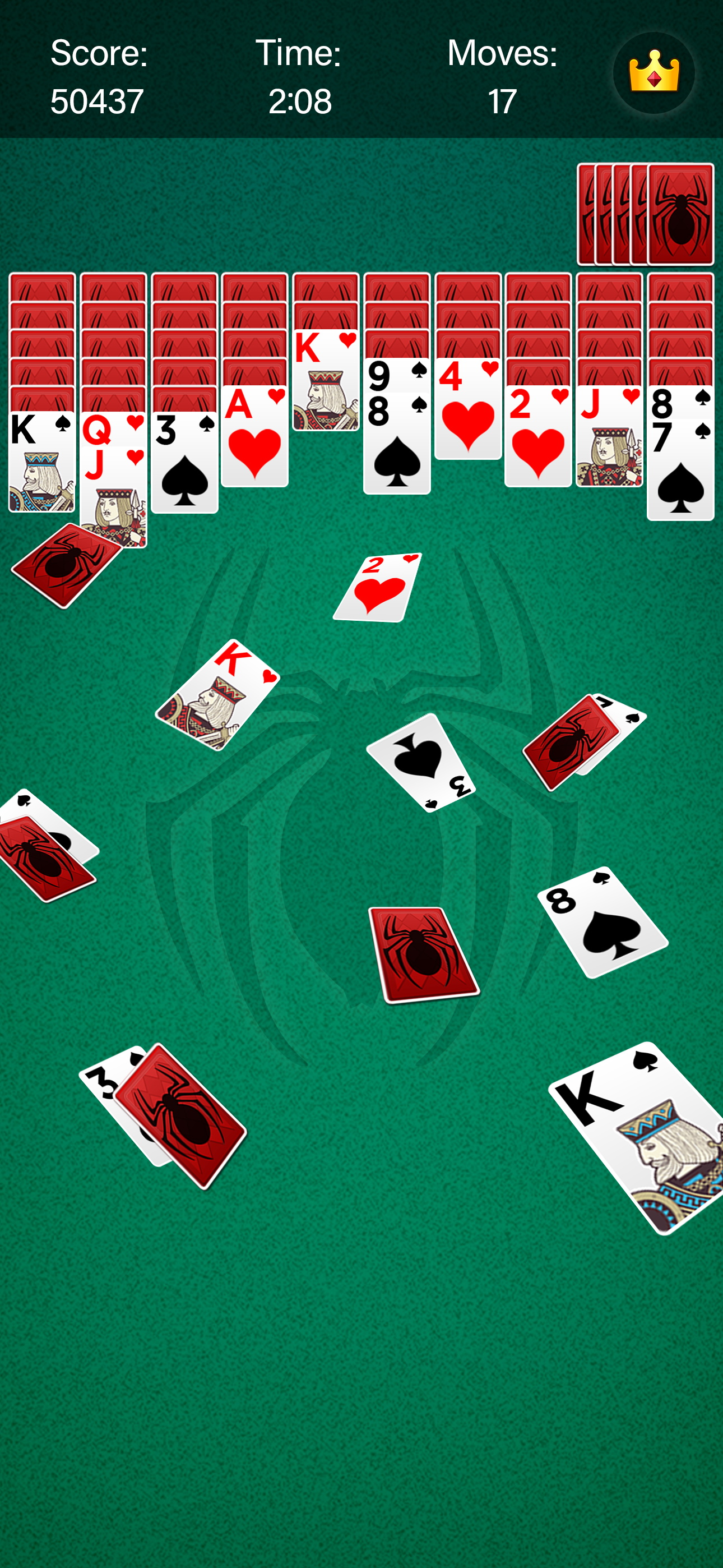 Spider Solitaire・