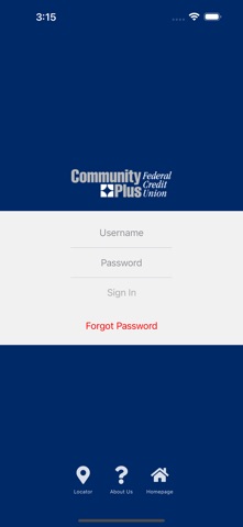Community Plus FCU app screenshot