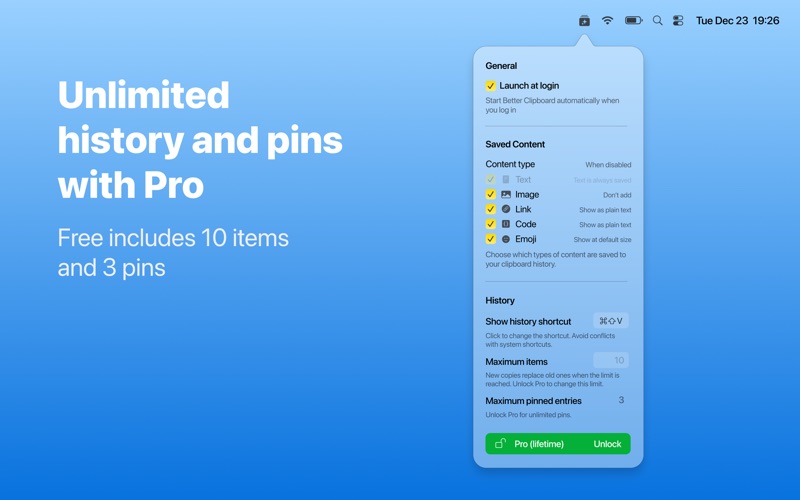App screenshot