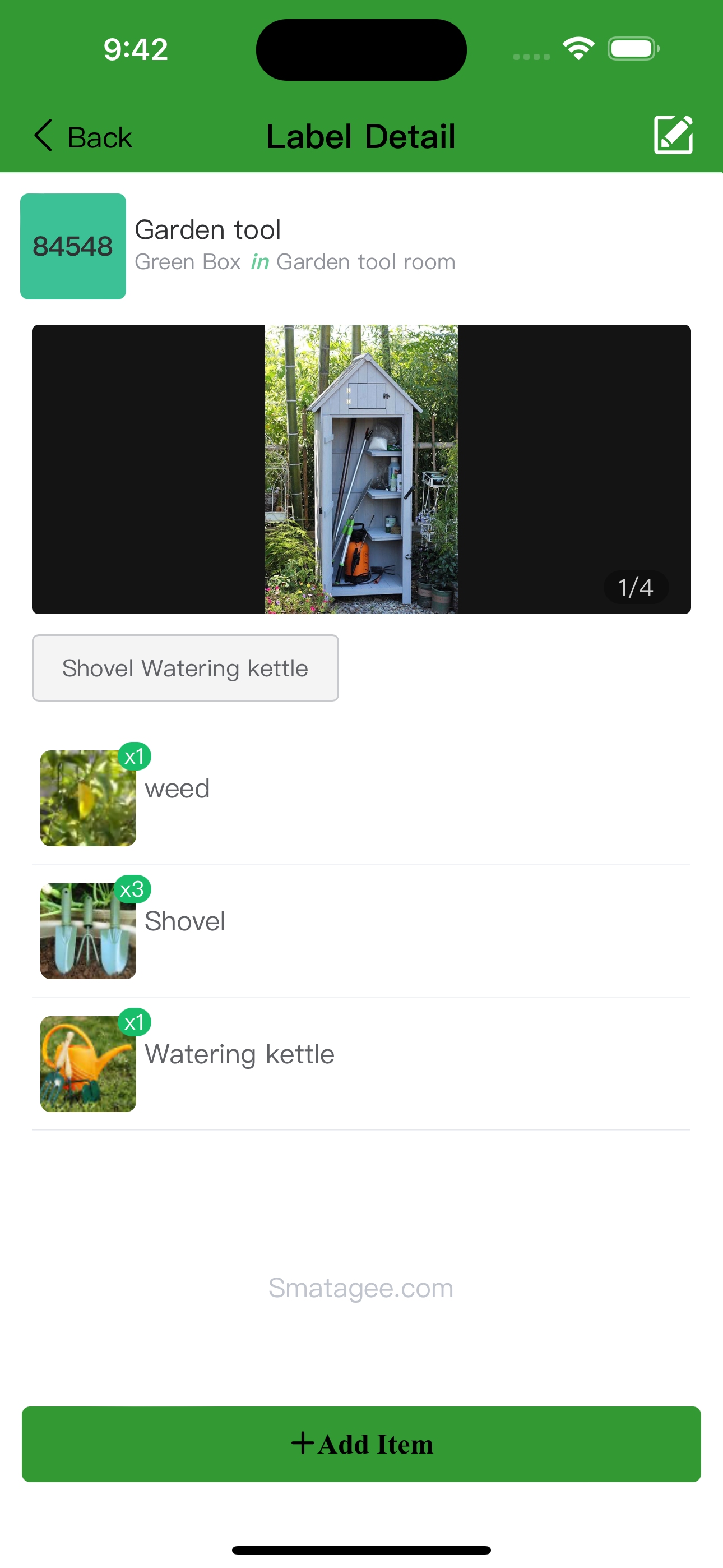 SmatageeQR Code Smart Labels screenshot 3