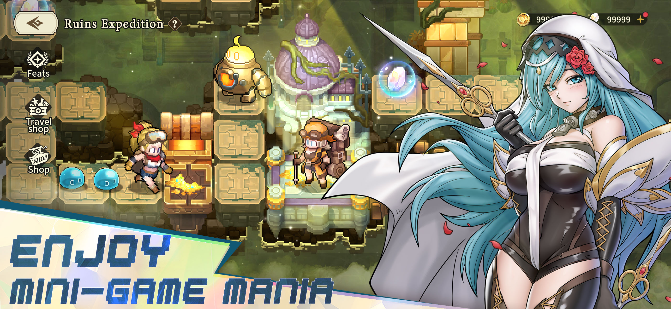 Realms of Pixel: Idle RPG