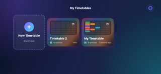 Days Timetable iPhone screenshot