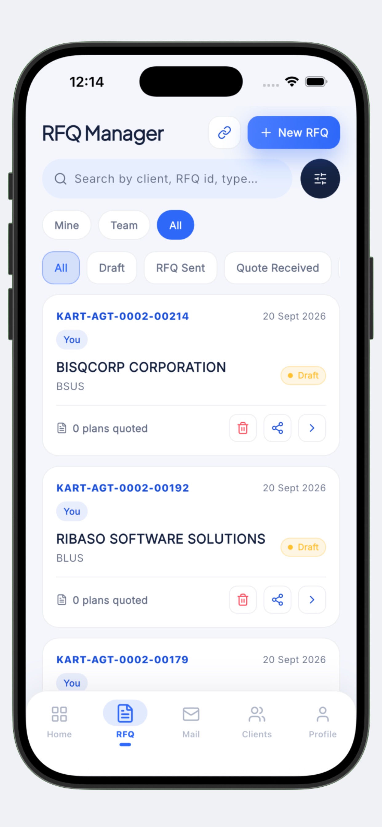 Screenshot 3 of Ribaso Insurance Agents