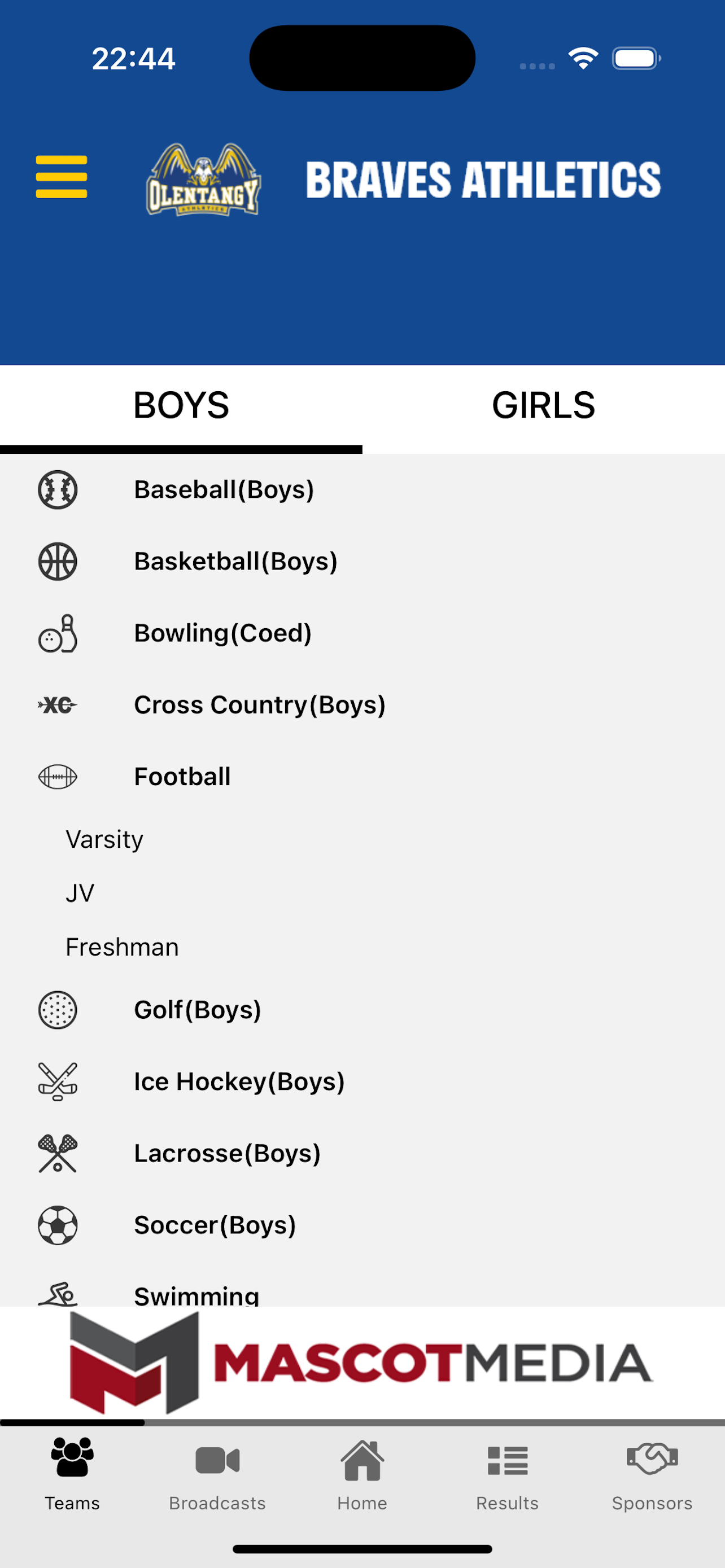 Olentangy Braves Athletics screenshot 4
