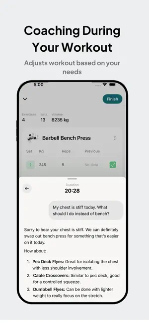 Repped: Lifting Coach screenshot 4