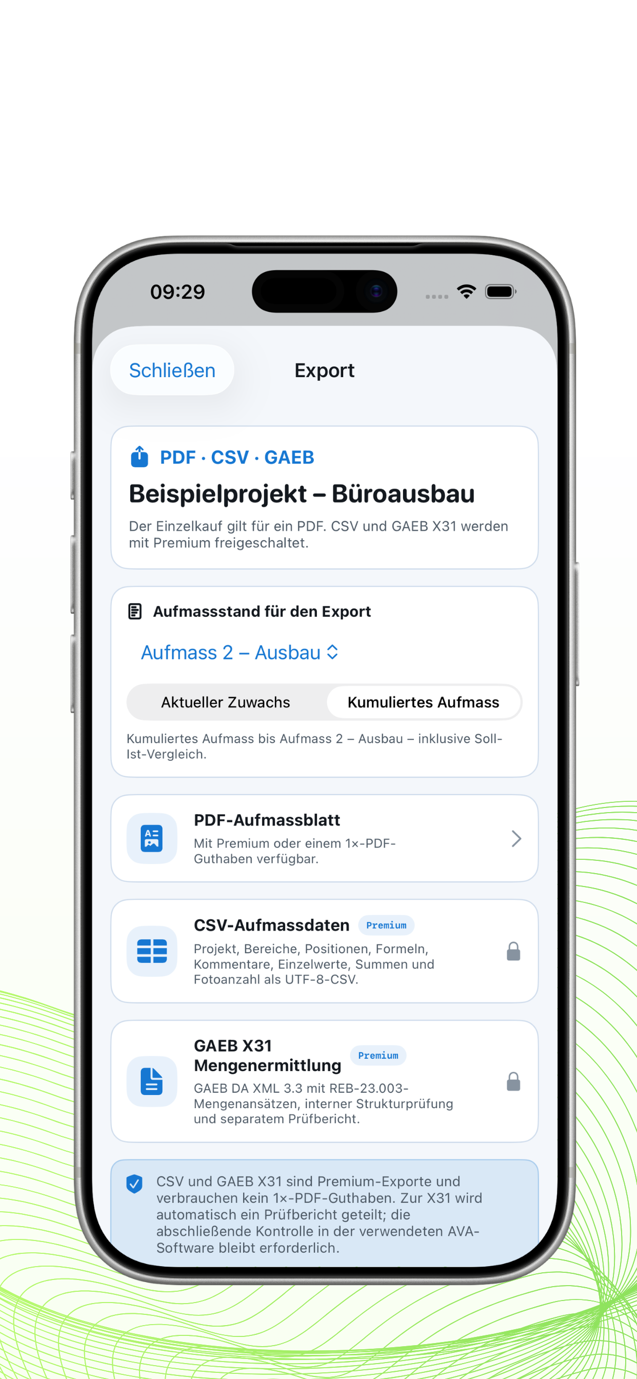 AufmassPro|tokolle screenshot 7