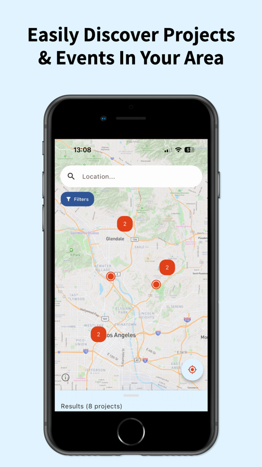 #2. Project List (iOS) بواسطة: Take Part Local