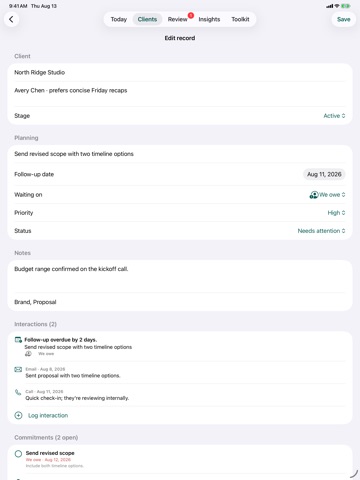 Client Compass screenshot 8